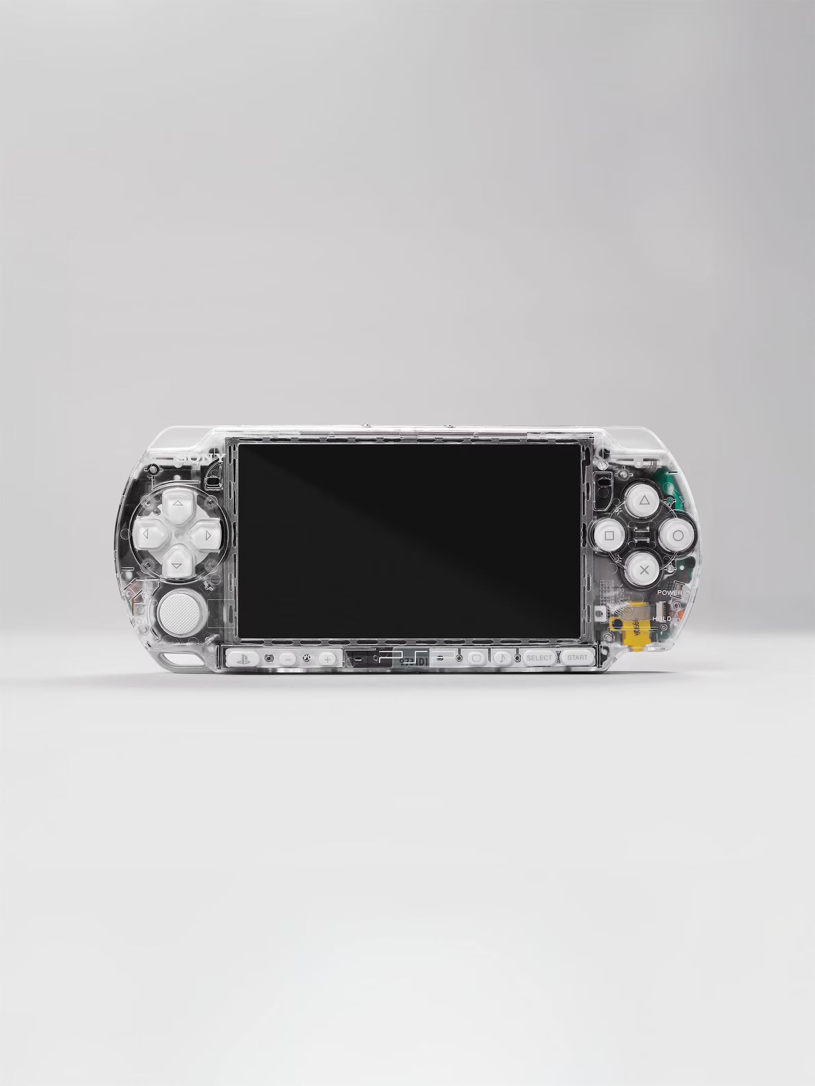 Clear PSP 3000 White Frost (ATTACHMENTS ONLY)