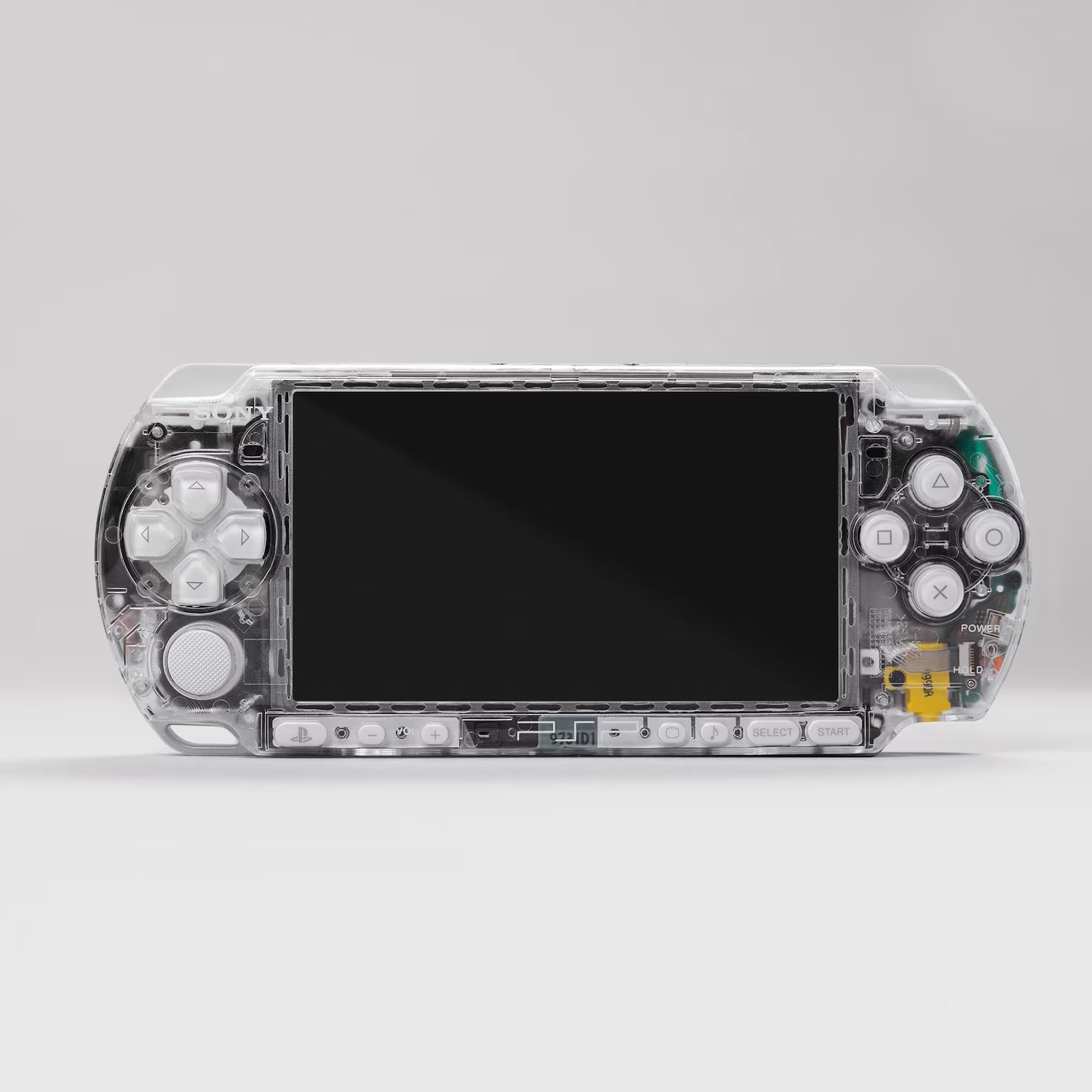 Clear PSP 3000 White Frost (ATTACHMENTS ONLY)