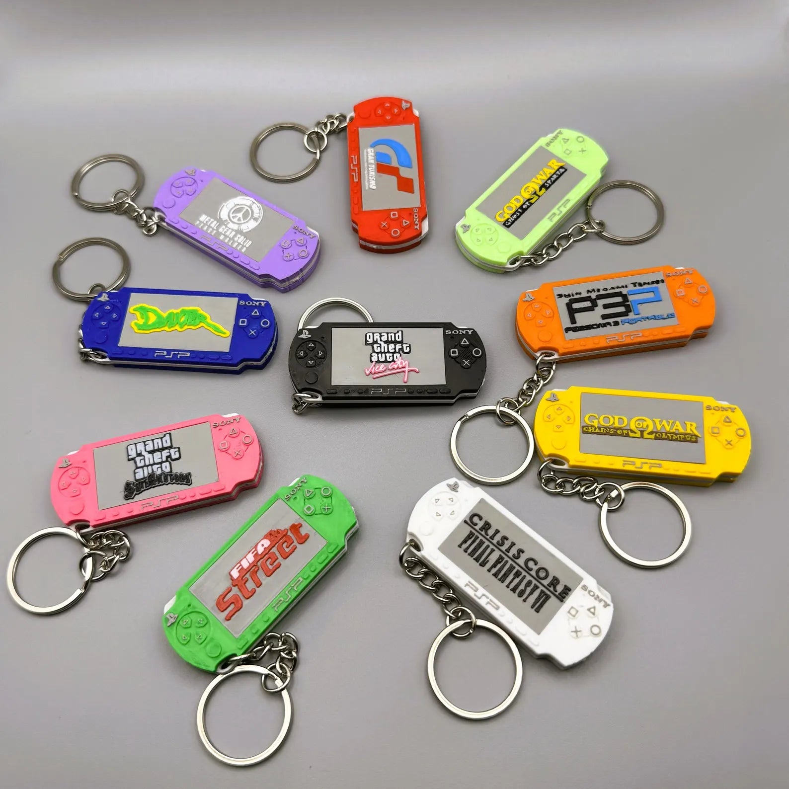 PSP Console Keychain